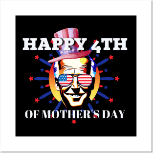 4th of July Shirts Biden Funny Happy 4th of July Posters and Art